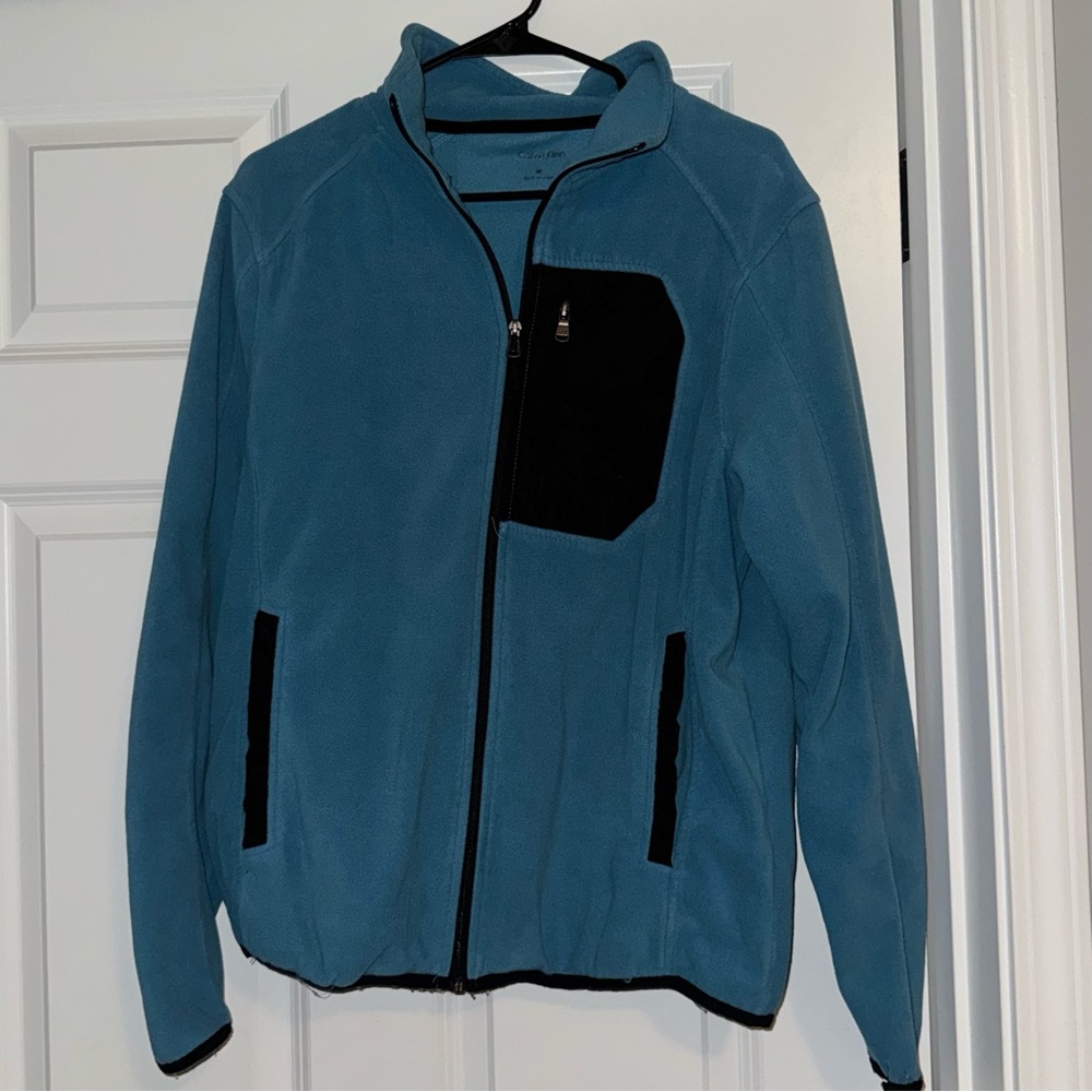 Calvin Klein blue zip up